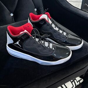Jordan Black and Red Men's Shoes